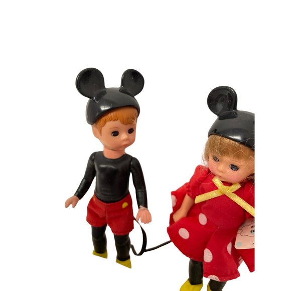 McDonalds Madame Alexander Doll Boy as Mickey Mouse and Girl as Minnie Mouse 5 1 - Picture 3 of 6